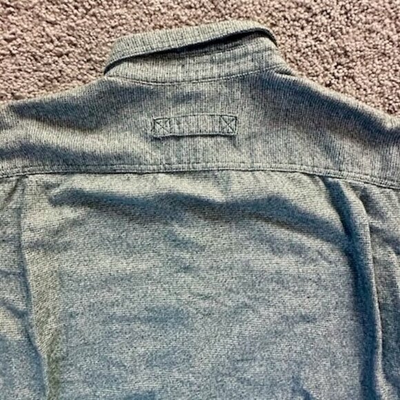 Duluth Trading Free Swingin Flannel Relaxed Fit Shirt Mens -Green - Men's Sz. XL - Picture 10 of 10